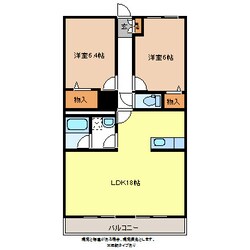 ブレイン-ｍの物件間取画像